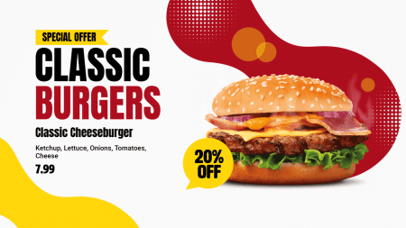 Burger combo menu playlist