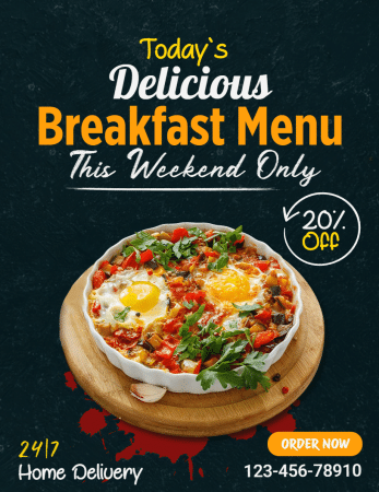 Breakfast menu playlist