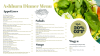 Best dinner split menu digital menu board