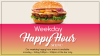 Weekly happy hour part 4 digital menu board