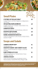 Dinner wall menu part 2